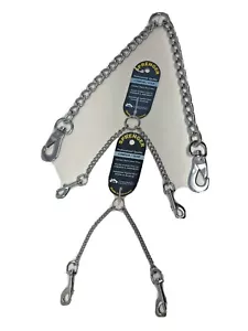 New Sprenger Dog Pet Coupler for Walking 2 Dogs Chrome Choose Size - Picture 1 of 1