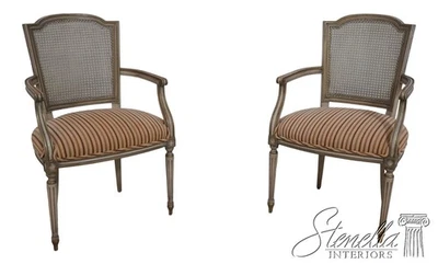 70564: пара кресел с окрашенной спинкой из итальянской трости - Изображение 1 из 4