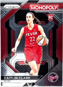 Inserto Panini Prizm Monopoly WNBA 2024 Caitlin Clark RC #WNBA27 Fever - Imagen 1 de 5