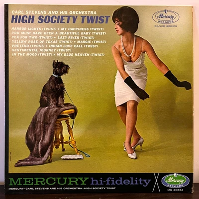CARL STEVENS - High Society Twist (Cheesecake) - 12" Vinyl Record LP - VG+ - Image 1 of 3