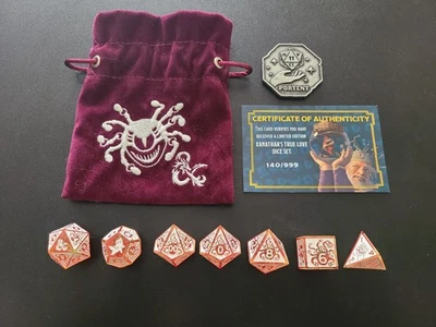 Набор костей DnD: Xanathar's Treasure Pack Legendary Xanathar's True Love - Изображение 1 из 4