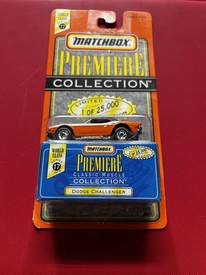 New 1997 Matchbox Premiere Collection World Class Series 17 Dodge Challenger Y3 - Image 1 of 2