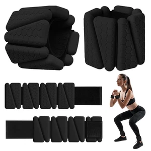 Handgelenkgewichte, 2er Pack verstellbare Silikon gewichtete Armreifen für Frauen und Männer, ... - Bild 1 von 7