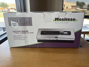 Mesliese Vacuum Sealer Machine Powerful 90Kpa Precision 6-in-1 Compact Food Kit - Picture 1 of 5