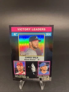 2025 Topps Heritage Leaders vendita Wheeler Imanaga nero /76 Braves Phillies Cubs - Foto 1 di 3