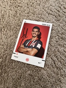 André Silva *Eintracht Frankfurt * Bundesliga Original Autogramm - Bild 1 von 2
