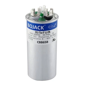 Condensador de arranque circular de doble funcionamiento 35+5uF 35 5 MFD ±6% 370V/440V CBB65 para CA... - Imagen 1 de 4