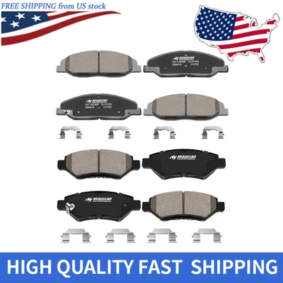 Pastillas de freno delanteras y traseras de cerámica para Cadillac CTS JE5 2008-2011 2012 2013 2014 Foto 1 de 4