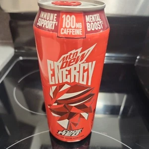 Mountain Dew Energy Code Red 16oz Can - Sealed - Temp Controlled 2023 New - Picture 1 of 4
