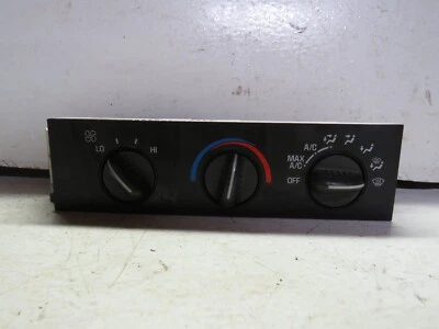 06 04-09 CHEVY EXPRESS VAN CLIMATE HEATER AC CONTROL SWITCH - Image 1 of 4