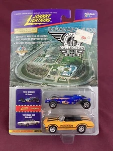 Johnny Lightning Indy 500 Winner 1970 Al Unser with Olds 442 Yellow Ltd Ed NIB - Picture 1 of 5