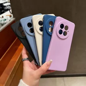 Phone Case For OnePlus 13 13R 12R 11R Shockproof Plain Silicone TPU Soft Cover - Picture 1 of 17