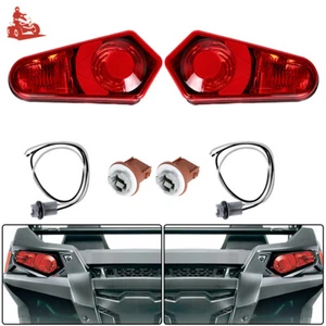 Left & Right LED Tail Lights ×2 Fit 2009-2014 For Polaris Sportsman XP 850 - Picture 1 of 9