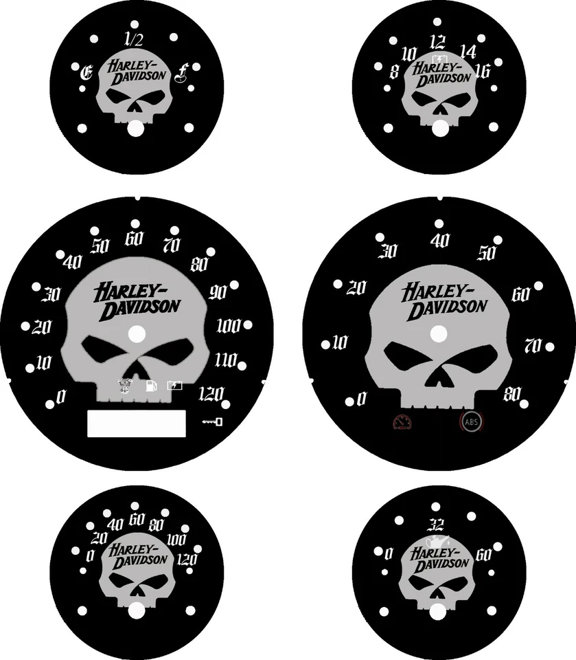 Harley Davidson ST Glide, FLTRX Road Glide se adapta a placa frontal personalizada 2005-2013   Foto 1 de 1
