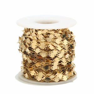 Chaîne de connexion germétrique en or acier inoxydable trouvailles pour fabrication de bijoux à faire soi-même