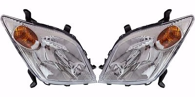 SCION XA X A 2004 2005 HEADLIGHTS HEAD LAMPS FRONT LIGHTS PAIR - Image 1 of 2