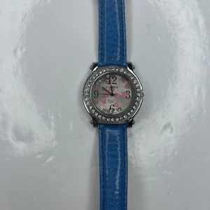 E Strada Cuori Rosa Blu Verniciato Pelle Croc Cristalli Giappone 2129909 Non Testato - Foto 1 di 6