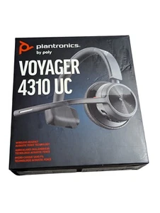 Ab. Plantronics by POLY Voyager 4310 UC Single Ear Wireless Bluetooth Headset - Picture 1 of 4