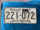 Vintage Maine license plate 1967 67 1962 62