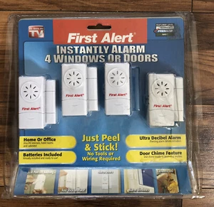 First Alert Premium Home Security For Windows or Doors Alarm System Open Box - Picture 1 of 3