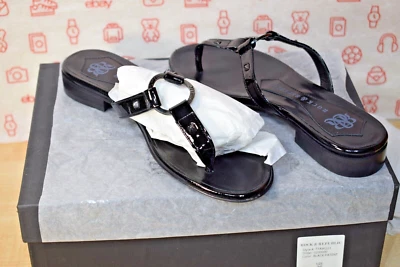 Sandalias Rock & Republic TIA charol negro talla (5,5) Foto 1 de 4