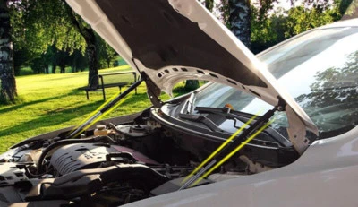 Front Hood Lift Support Shock Strut Rod 2pcs for Mitsubishi Lancer 2008 - 2017 - image 1 of 4