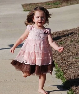 baby biscotti “Dipped In chocolate” New 24 Mo. - Picture 1 of 11