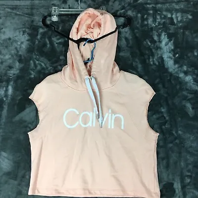 Calvin Klien Performance Womens Sleeveless Hoodie Size L • 17€