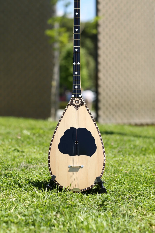 Sharki (Cifteli) 5 tela. Kosova professionelles Saitenmusikinstrument G-A 129 cm - Bild 1 von 4