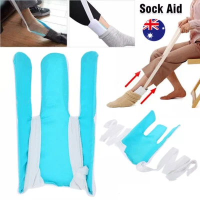 Sock Aid Sock Helper Puller Socks Slider Easy On Off Stocking Slider for Elderly - image 1 of 4