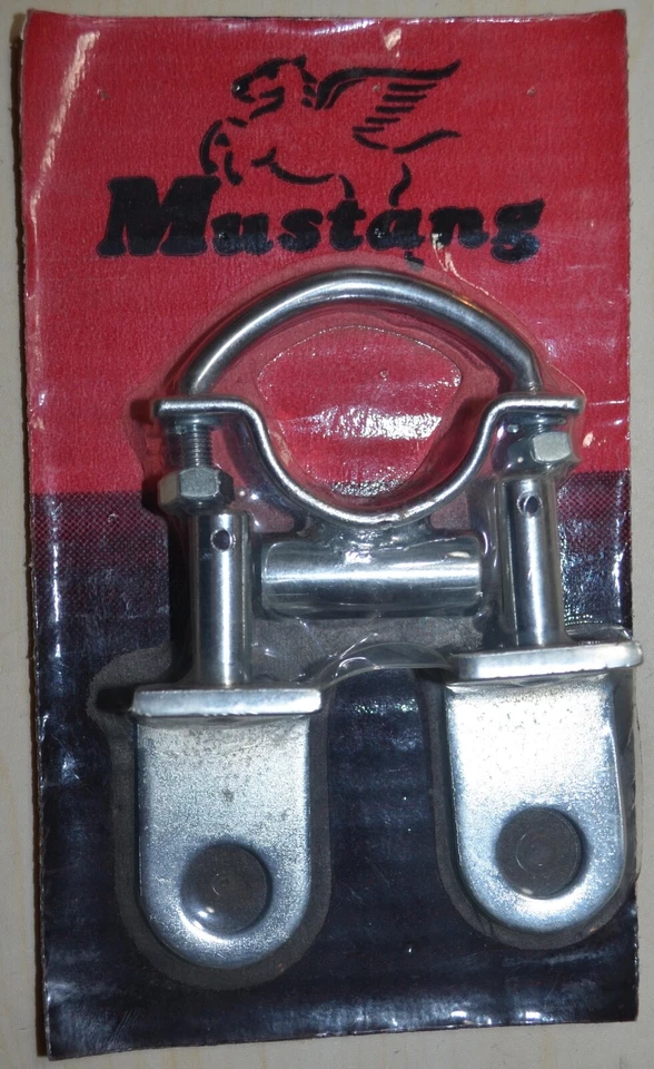 Abrazaderas de asiento de motocicleta Mustang ajuste universal #78004 NUEVO Foto 1 de 4