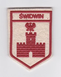 SCOUTS OF POLAND - POLISH / POLSKA SCOUT SWIDWIN DISTRICT PATCH - Picture 1 of 2