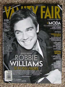 ITALY Vanity Fair magazine Robbie Williams Backstreet Boys Nick Cave Kobe Bryant - Picture 1 of 12