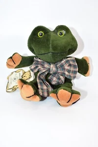EZRA R. RIBBIT FROG THE ATTIC COLLECTION VINTAGE BOYD'S BEAR - Imagen 1 de 6