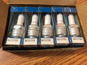 NOS Mopar Dodge Chrysler Plymouth Spark Plugs 3420759 C-73S Champion 10X - Picture 1 of 3