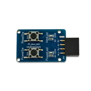 PC-Boot- Motherboard Boot Test Board 9 Pin PC on/Off Button for PC7406 - Afbeelding 1 van 8