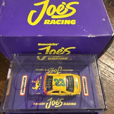Smokin' Joe's Camel Racing Jimmy Spencer SIGNED AUTOGRAPHED #23 1:64 Matchbox - Image 1 of 4