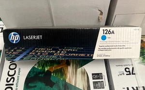 HP CE311A ORIGINAL TONER CYAN 126A LASERJET PRO CP1025 - Bild 1 von 3