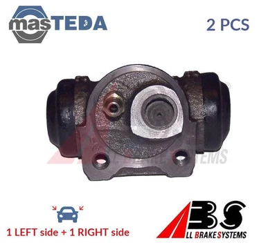 62818X DRUM WHEEL BRAKE CYLINDER PAIR REAR ABS 2PCS NEW OE REPLACEMENT - Image 1 of 4