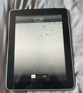 Apple iPad (1st Generation) 16GB, WiFi, 9.7 inch Tablet - Grey - Picture 1 of 3
