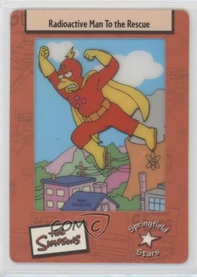 2003 Artbox The Simpsons FilmCardz Radioactive Man to the Rescue #18 2rz - Image 1 of 3