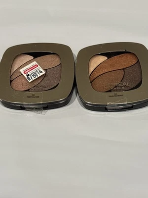Lote de 2 sombras de ojos L’Oreal Colour Riche - 230 y 240 - sello abierto Foto 1 de 4