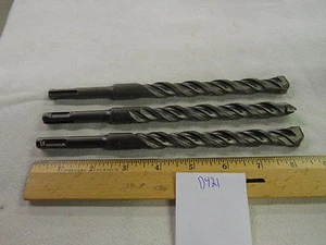 3 NEW BOSCH ANSI SDS PLUS CARBIDE TIPPED 5/8" X 8.5 DRILL BIT. S4L GERMAN {D421} - Picture 1 of 5