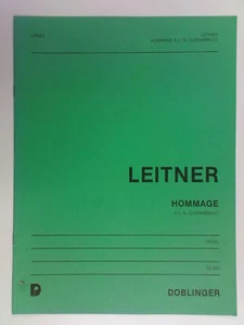 organ LEITNER hommage a l n clerambault - Picture 1 of 1