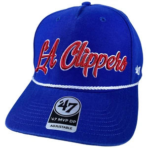 '47 Los Angeles Clippers Hat MVP DP Vintage Replica Script Adj Snapback NEW Cap! - Picture 1 of 8