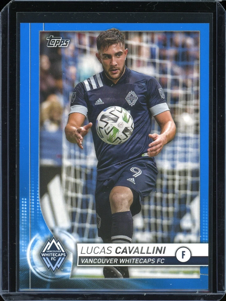 2020 Topps "mls" LUCAS CAVALLINI rookie rc NUMBERED #/99 - Image 1 of 2