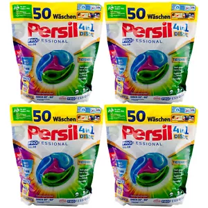 Persil Discs COLOR Professional 4x50 pezzi 4in1 cialde detersivo tappi 20-95° - Foto 1 di 1