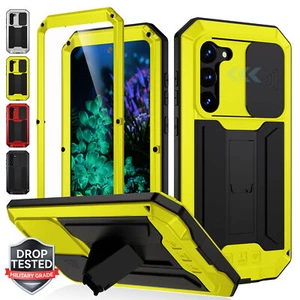 Custodia completa supporto alluminio antiurto per Samsung Galaxy S24 S23 Ultra S22 + S21 - Foto 1 di 43