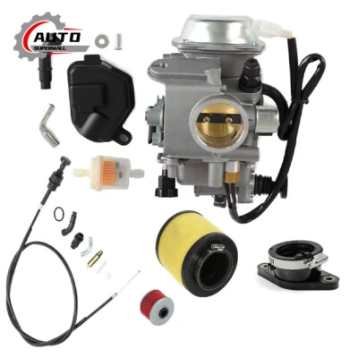 Carburetor & Choke Cable for Honda Rancher 350 TRX350 FE FM TE TM 2000-2006 Foto 1 de 4