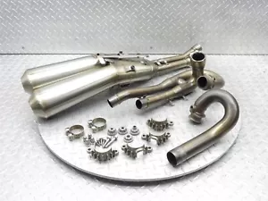 2022 19-23 Triumph Scrambler 1200 XC Exhaust Muffler Header Head Pipe Manifold - Picture 1 of 19